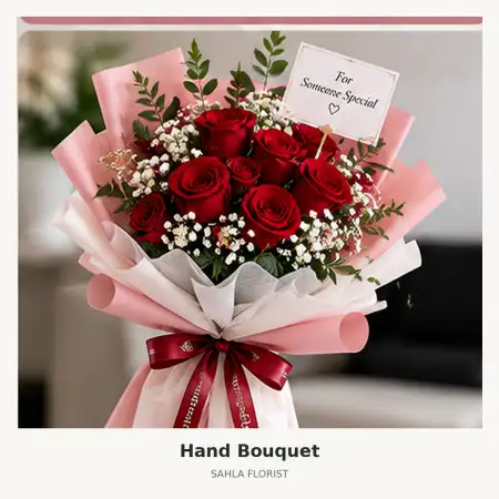 Buket Bunga Pal Merah